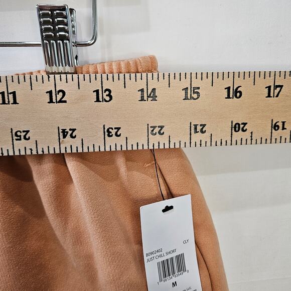 Volcom Just Chill Sweat Shorts Light Orange Size Medium - Picture 8 of 10